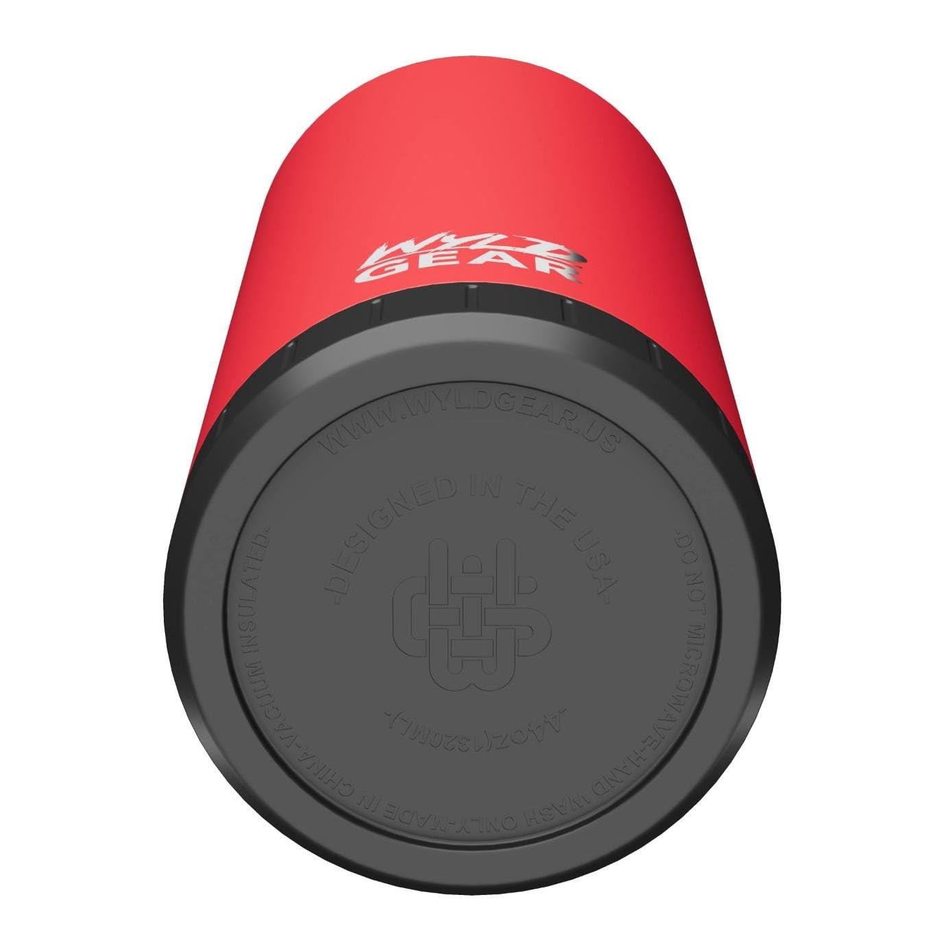 Wyld Gear Mag Series - Stainless Steel Water Bottle With Magnetic Cap - 44Oz Red