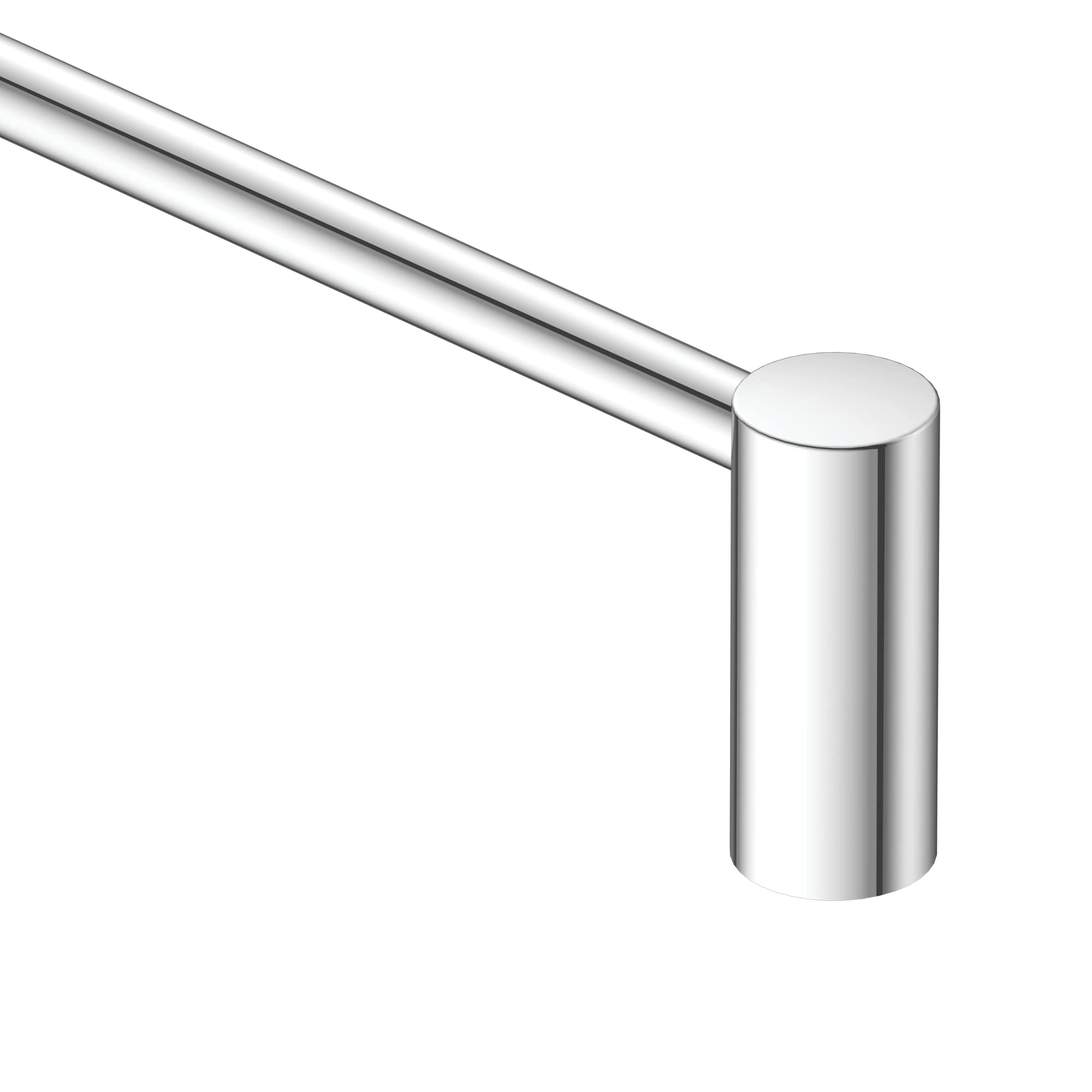 Moen Align Chrome 18 In. Modern Single Towel Bar, Yb0418Ch