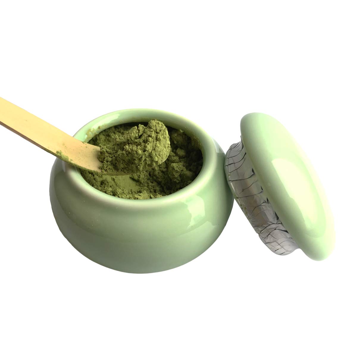 Artcome Traditional Japanese Matcha Tea Set, Matcha Whisk, Traditional Scoop, Matcha Bowl & Caddy, Ceramic Whisk Holder, Handmad