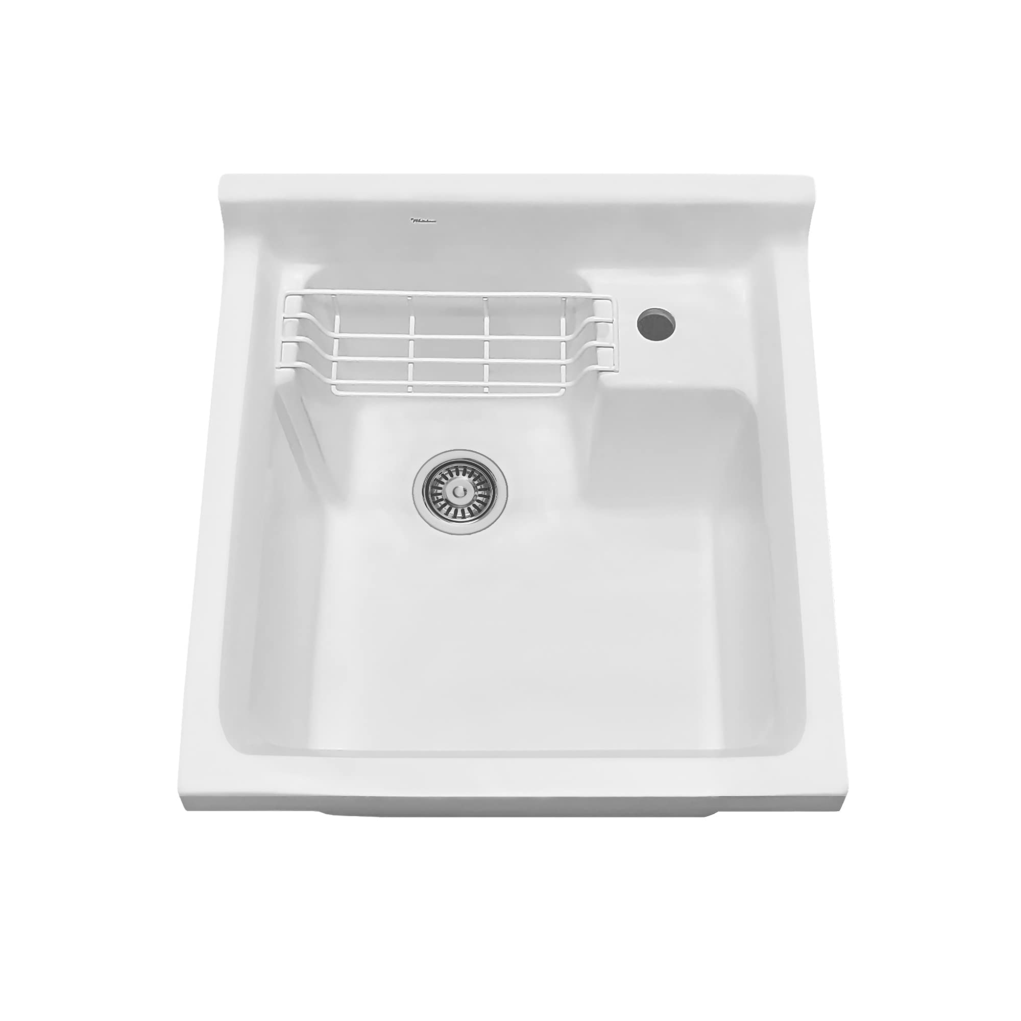 Vitreous China Single Bowl Kitchen Drop-In Sink