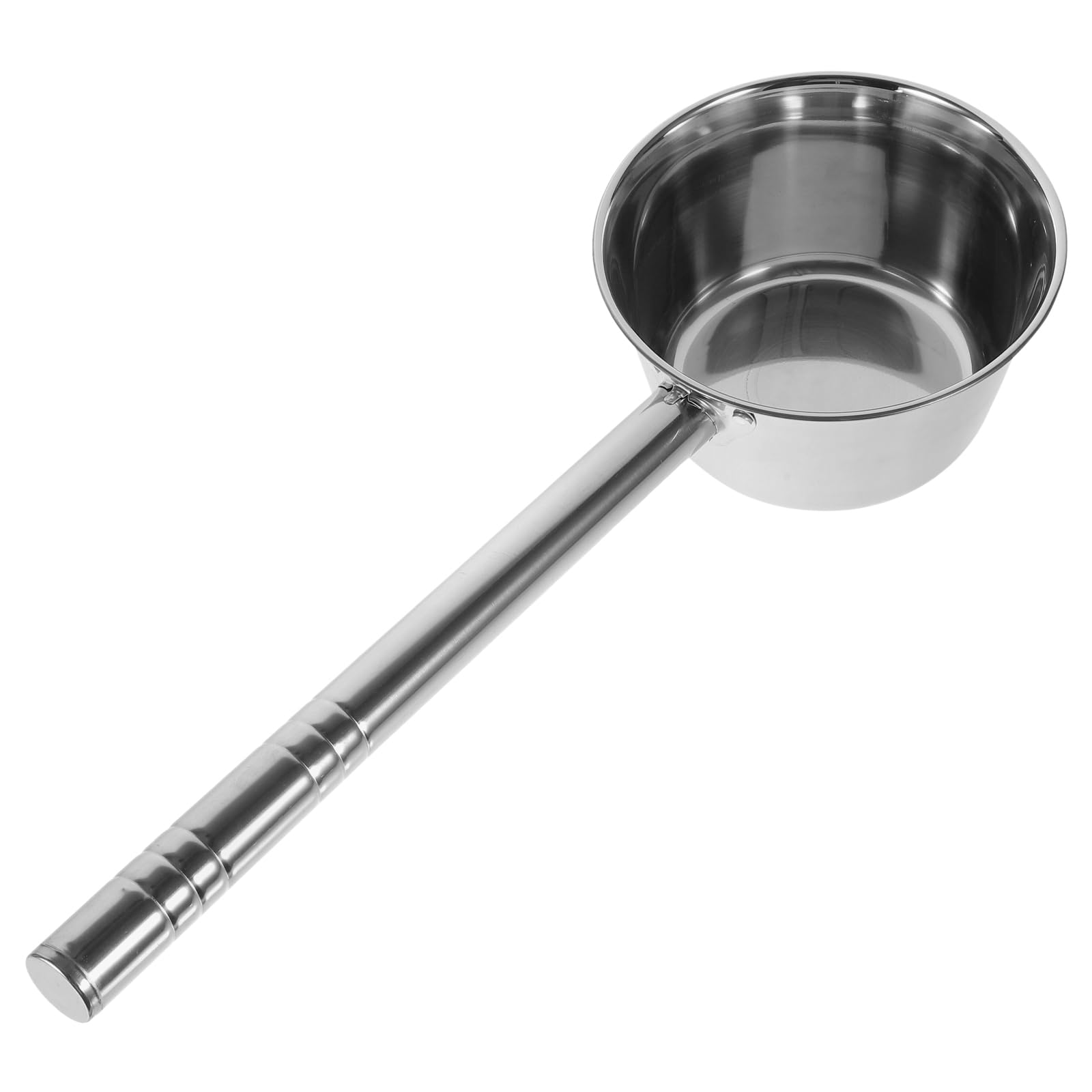 Cabilock Stainless Steel Water Ladle 18.11inch Long Handle Soup Spoon Kitchen Water Scoop for Cleaning Vegetables and Fruits Er