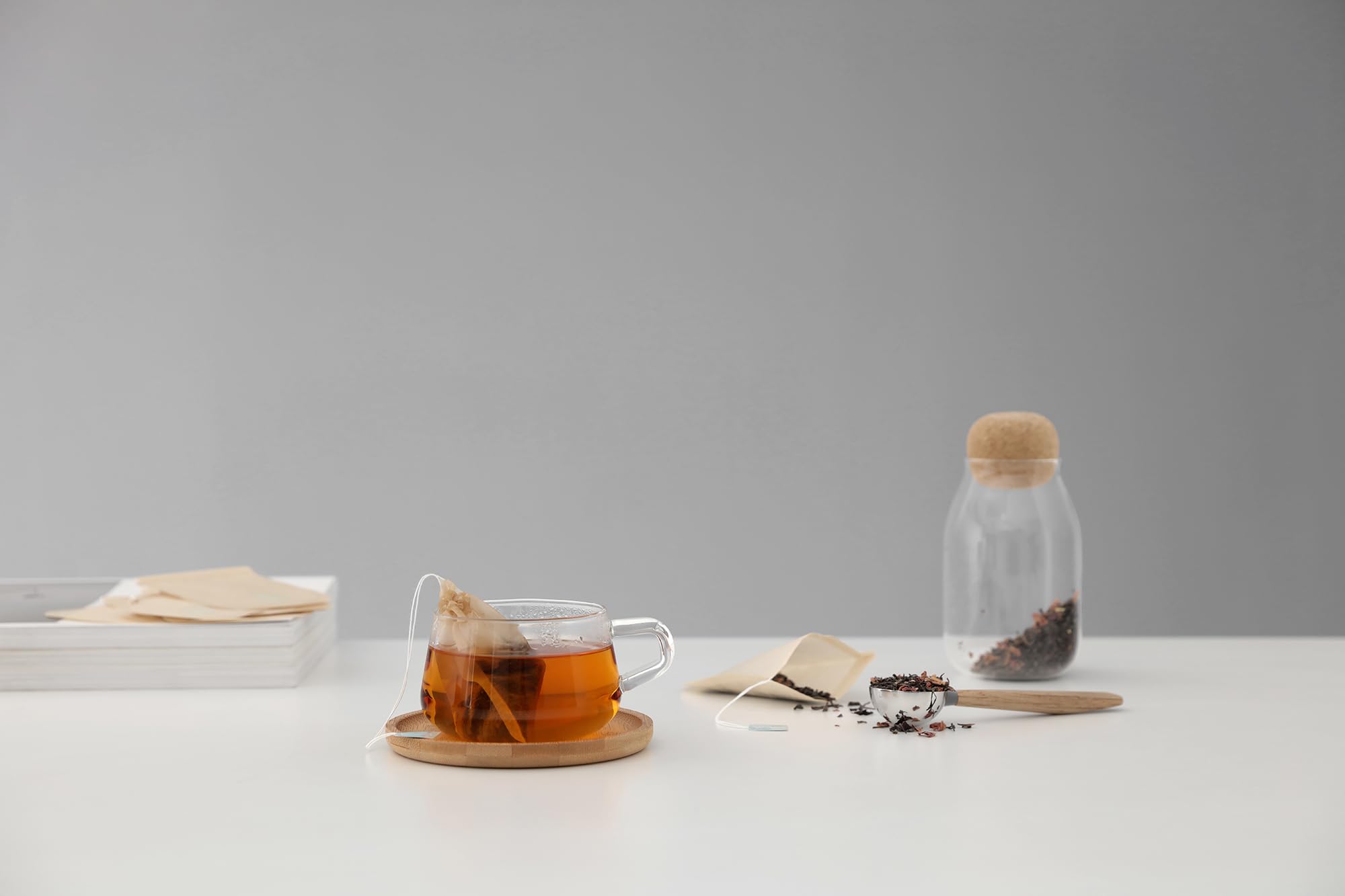 Viva Large Tea Bags For Loose Leaf Tea, 50 Ct, Holds 6 Tbsp Of Coffee, Tea, Spices In Natural Unbleached Manila Hemp Empty Filte