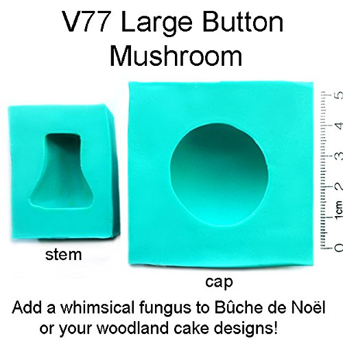 Large Button Mushroom Silicone Mold By Wsa