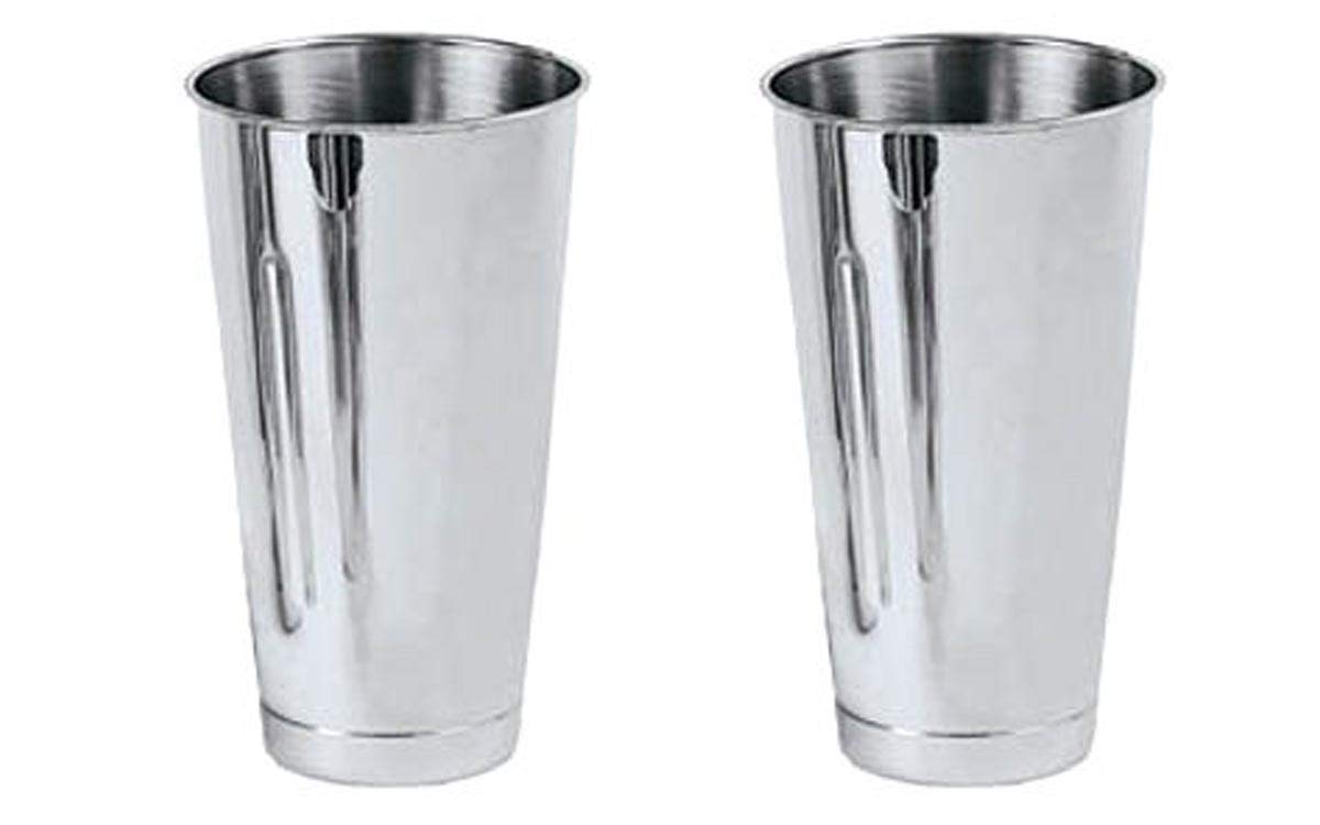 Update International New Commercial Grade Stainless Steel Cups, 30-Ounce 2-Pack