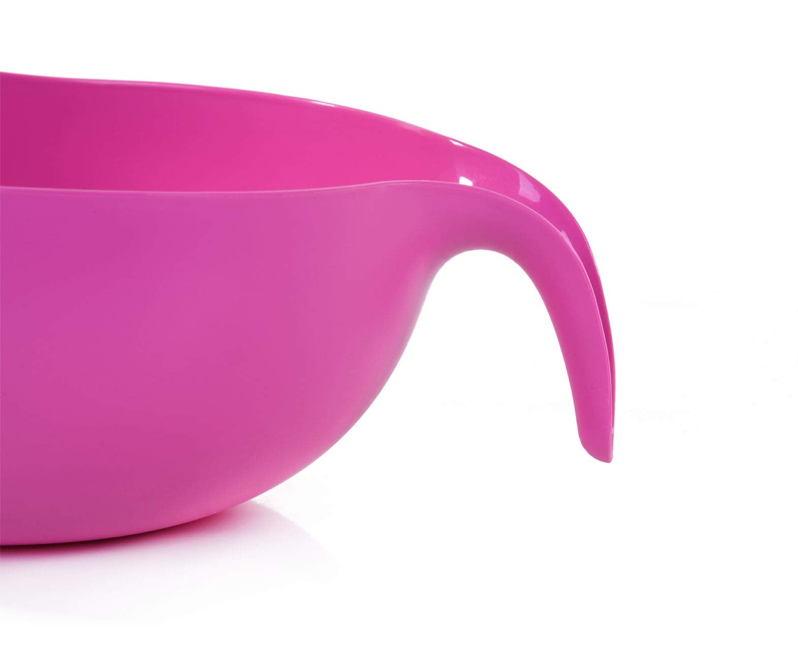 Mintra Home Rice Colander (Fuchsia) - Strainer, Lightweight, For Cleaning Rice, Beans, Fruit And Vegetables