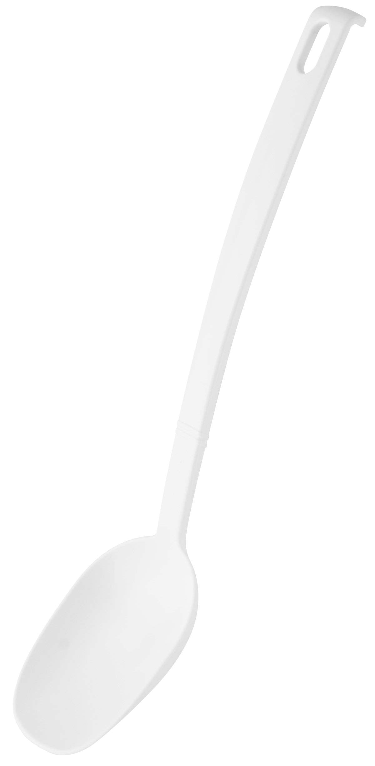 Fackelmann Blanca Serving Spoon for Coated Pots and Pans (Colour: White) Quantity: 1 Piece