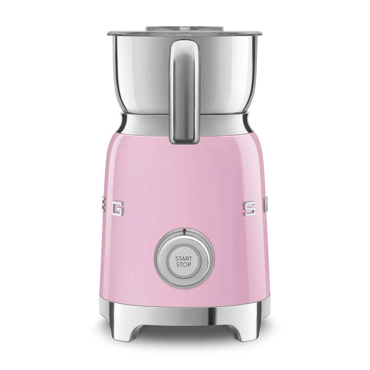 Smeg 50'S Retro Style Aesthetic Milk Frother (Pink)