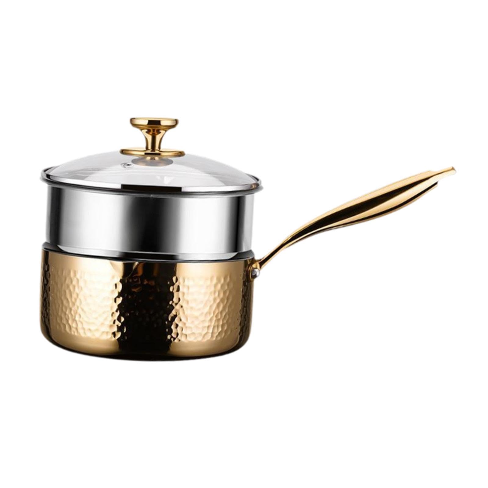 Myaddiction Saucepan With Lid Cookware Sauce Milk Pan For Restaurants Restaurant Kitchen 20Cm