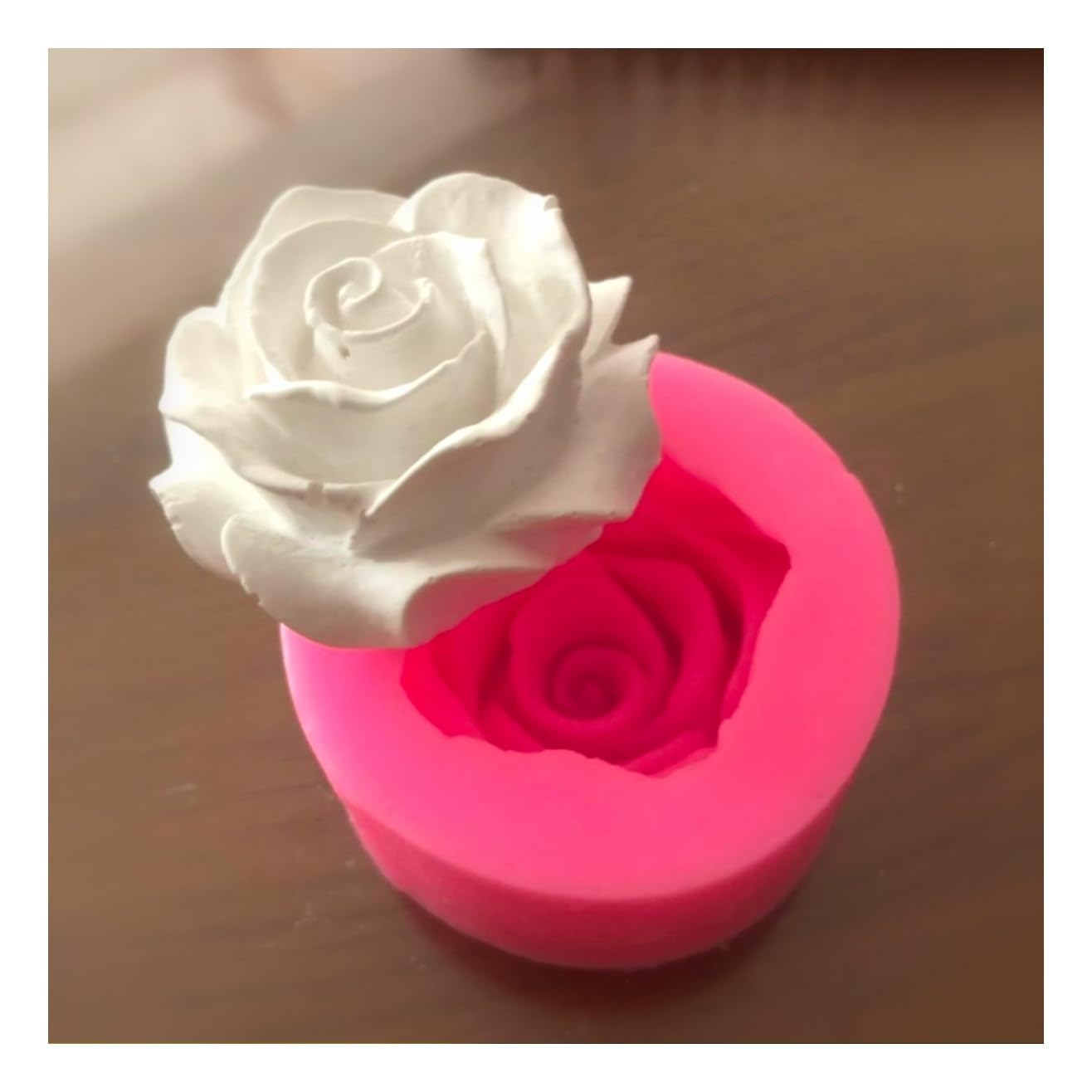 2Pcs Rose Flowers Silicone Molds Cake Chocolate Mold Wedding Cake Decorating Tools Fondant Sugarcraft Cake Molds