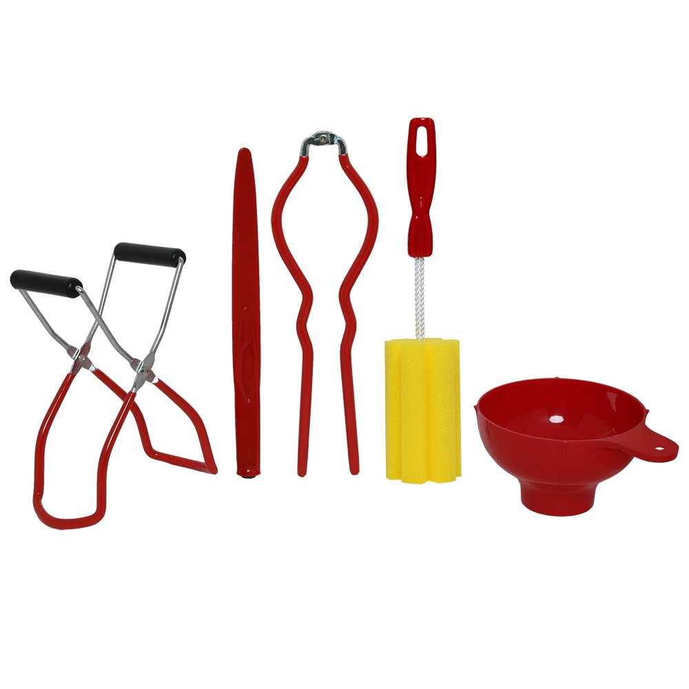 Kitchen Crop Canning Tools (Kit With Jar Wrench)