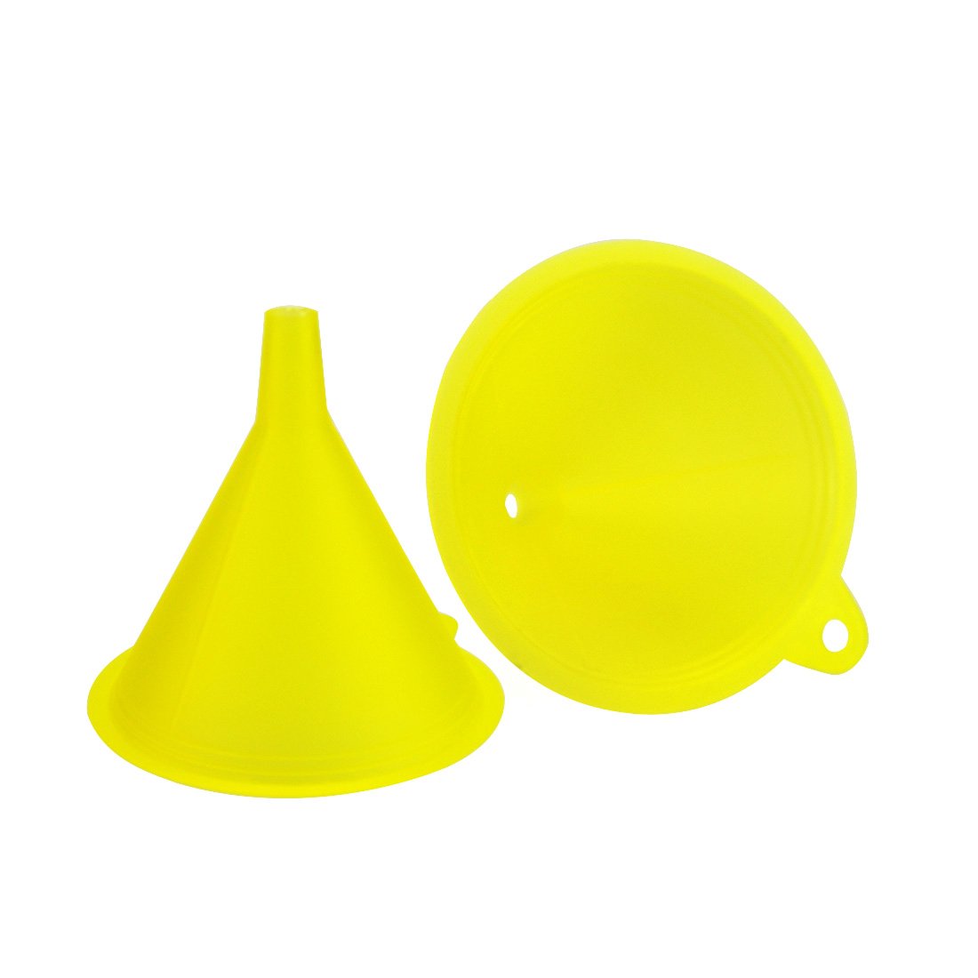 Mirenlife 5 Sizes Candy Colors Plastic Funnel Set For General Purpose, Lab Car Kitchen Home Tools, Liquids Dry Goods