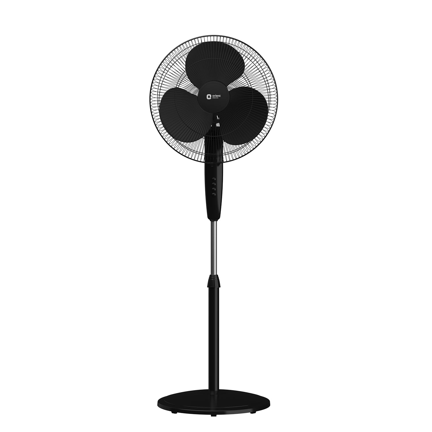 Orient Electric Stand 81 400 Mm Pedestal Fans | 100% Copper Motor, High Air Delivery | Millitary Grade Guard | 3 Speed Control, 