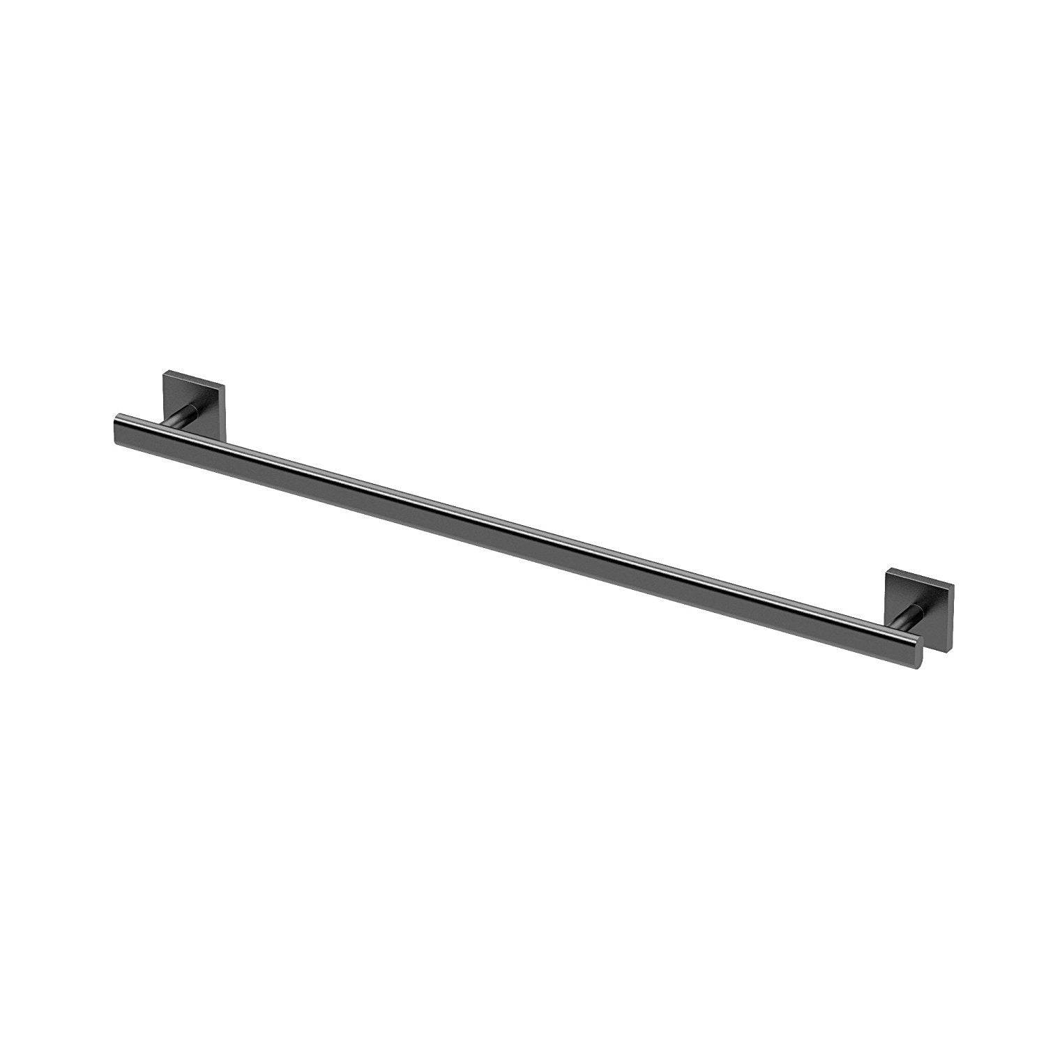 Gatco 4050Mx Elevate Bathroom Towel Bar, 24-Inch, Matte Black