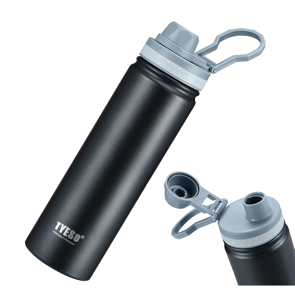 Hytodre Insulated Water Bottle,Stainless Steel Vacuum Insulated Water Bottle, Double-Wall Sport Bottle With Leak Proof Spout And