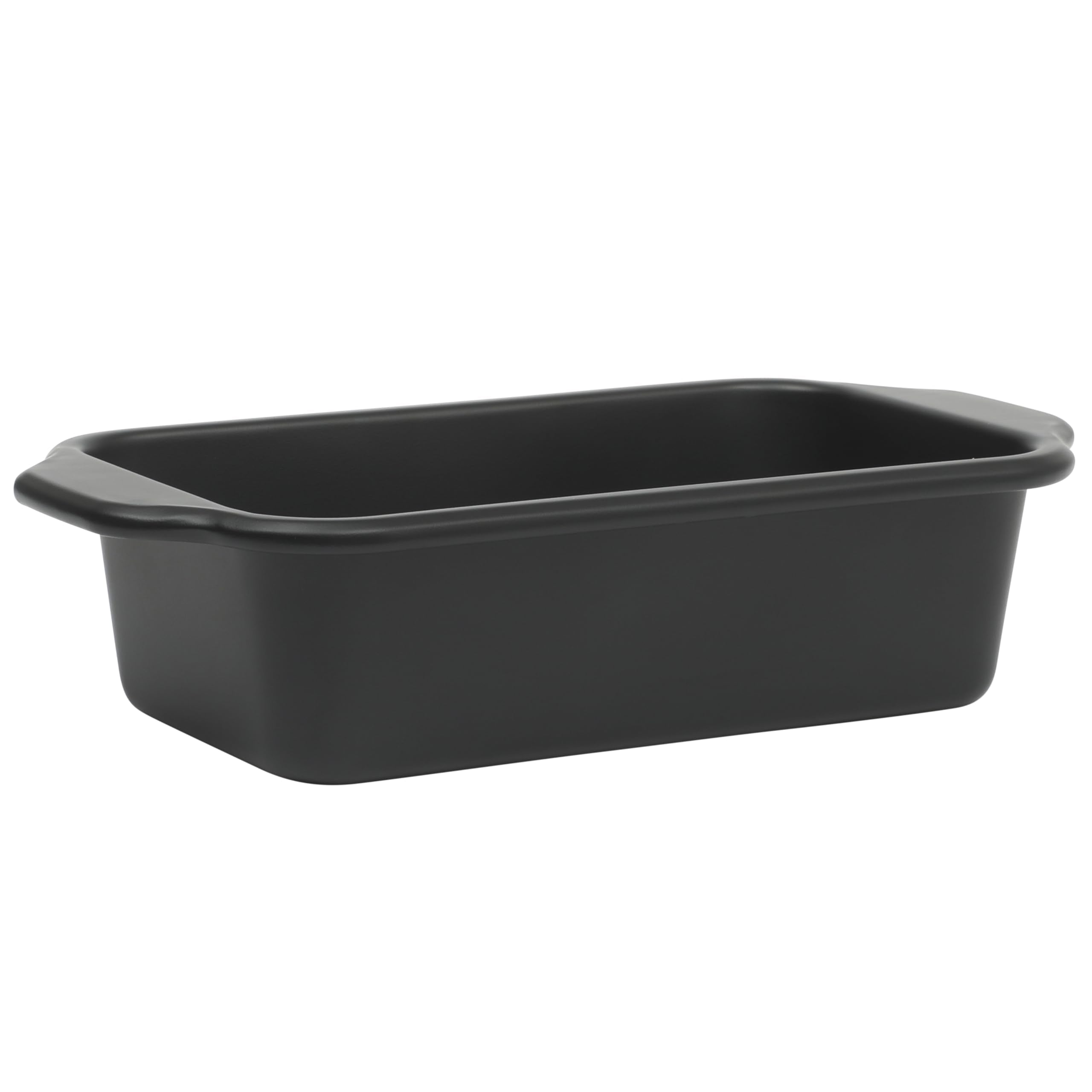 Oster Teston 9 x 5 Inch Loaf Pan, Nonstick Carbon Steel Bread Baking Pan, Matte Black, PFAS-Free, Oven-Safe, Easy Release Bakewa