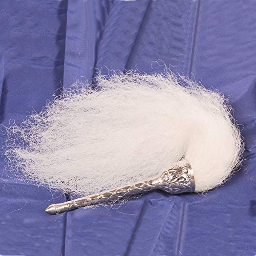 Radhika Poojan Bhandar Chawar/Chanwara/Chaur/Chavar Sahib In Silver Metal (Small)