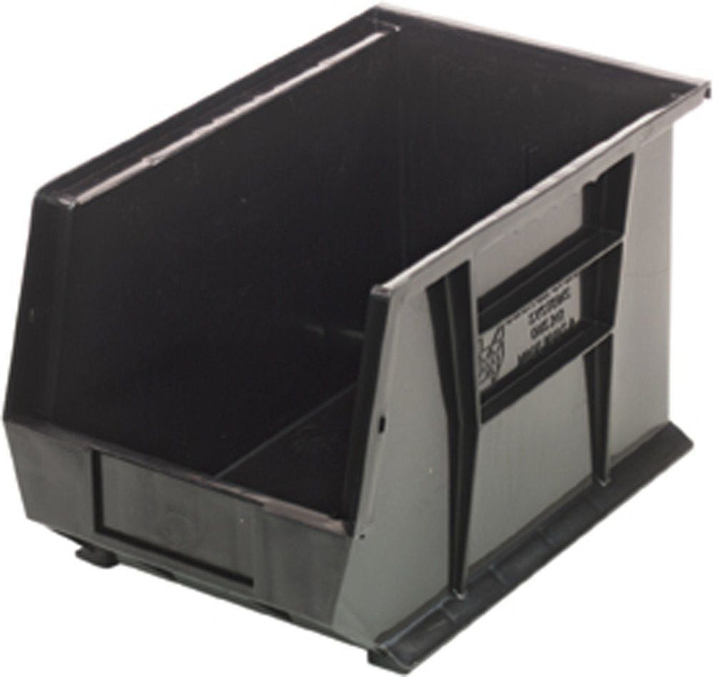Bin, Stacking Or Hanging, 8-1/4W X 13-5/8D X 8H, Front/Back/Side Grips, Anti-Slide Lock, (1) Divider Slot, Rear Hanger, Molded-I