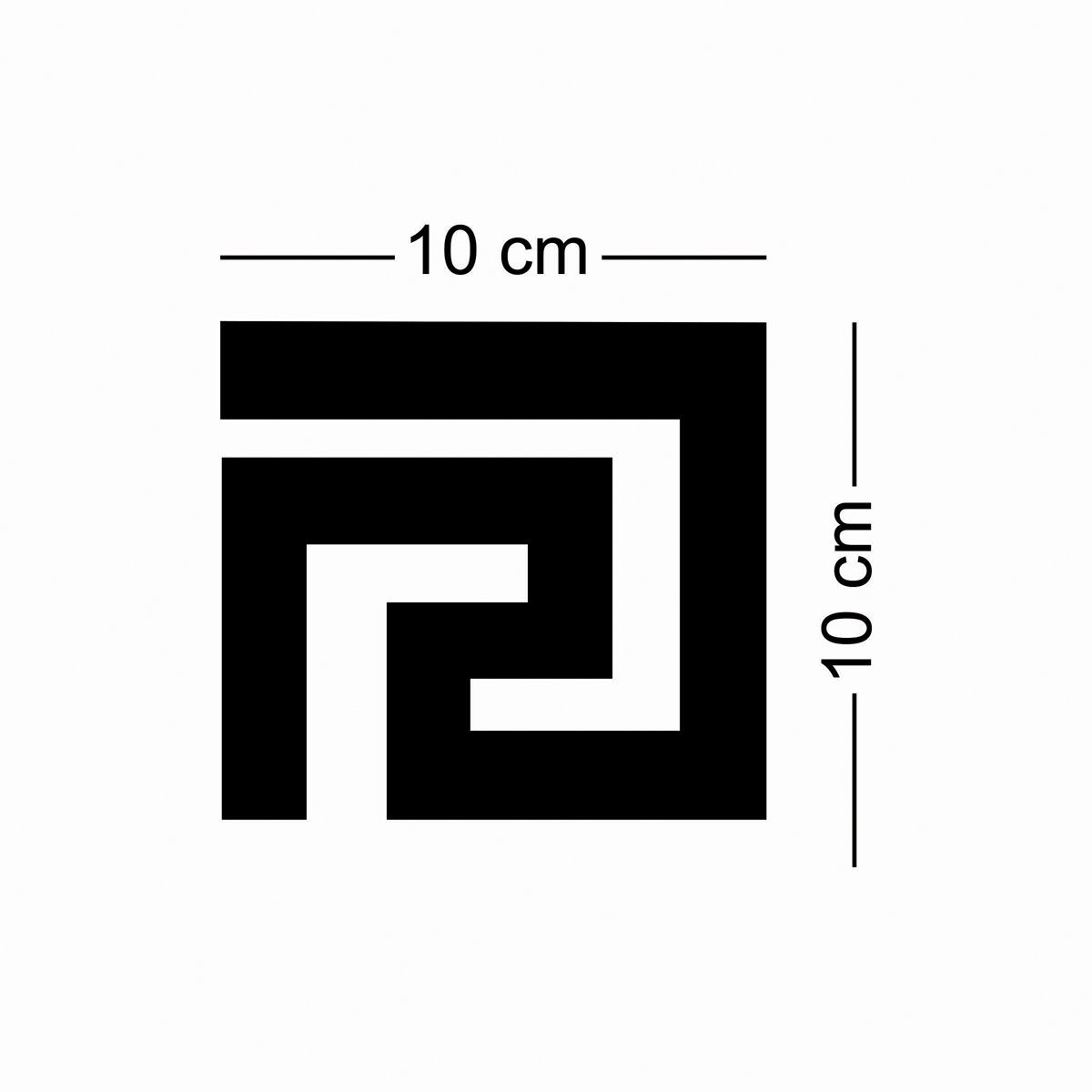 Wall1Ders 10 Wall Geometric Golden, Mirror Stickers For Wall, Acrylic Mirror Wall Decor Sticker, Wall Mirror Stickers, Acrylic S