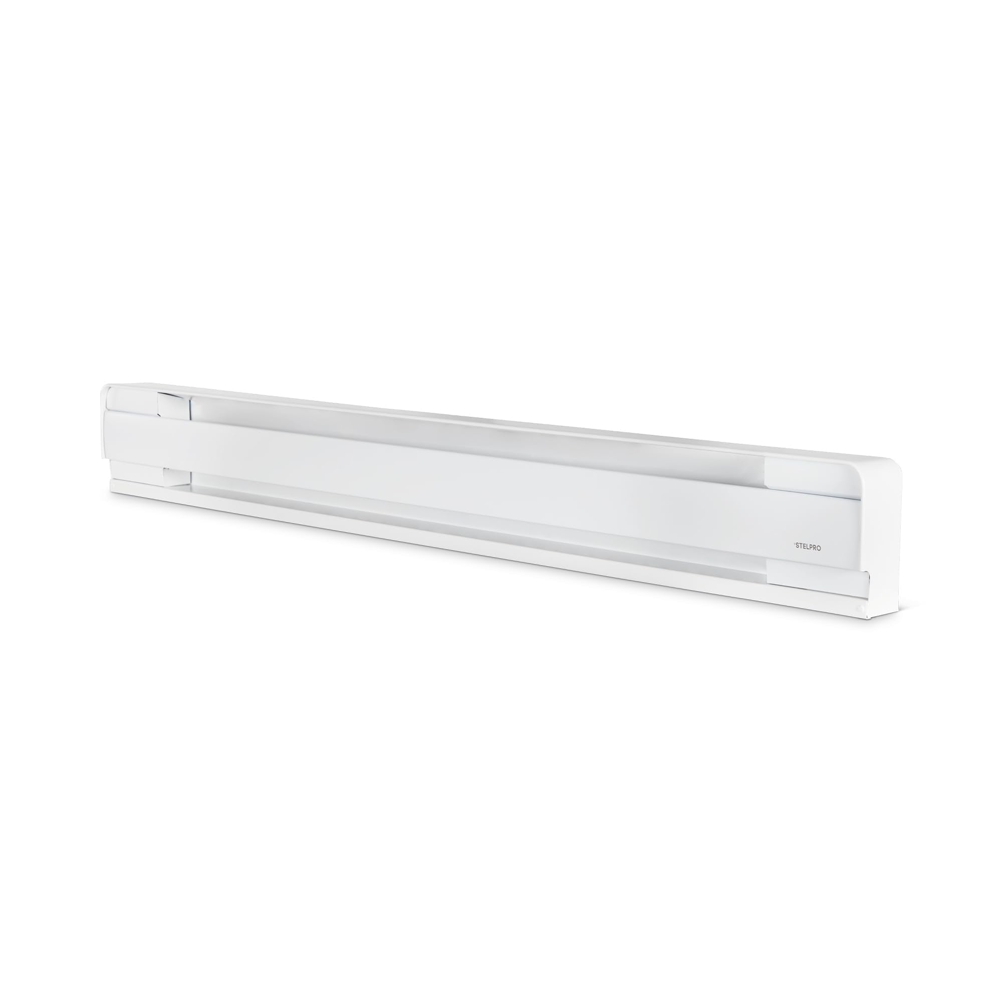 Stelpro Brava Electric Baseboard Heater - 1000W / 240V - 48 L x 5 7/8 H - Rounded Corners - Durable Steel Convection Heater for 