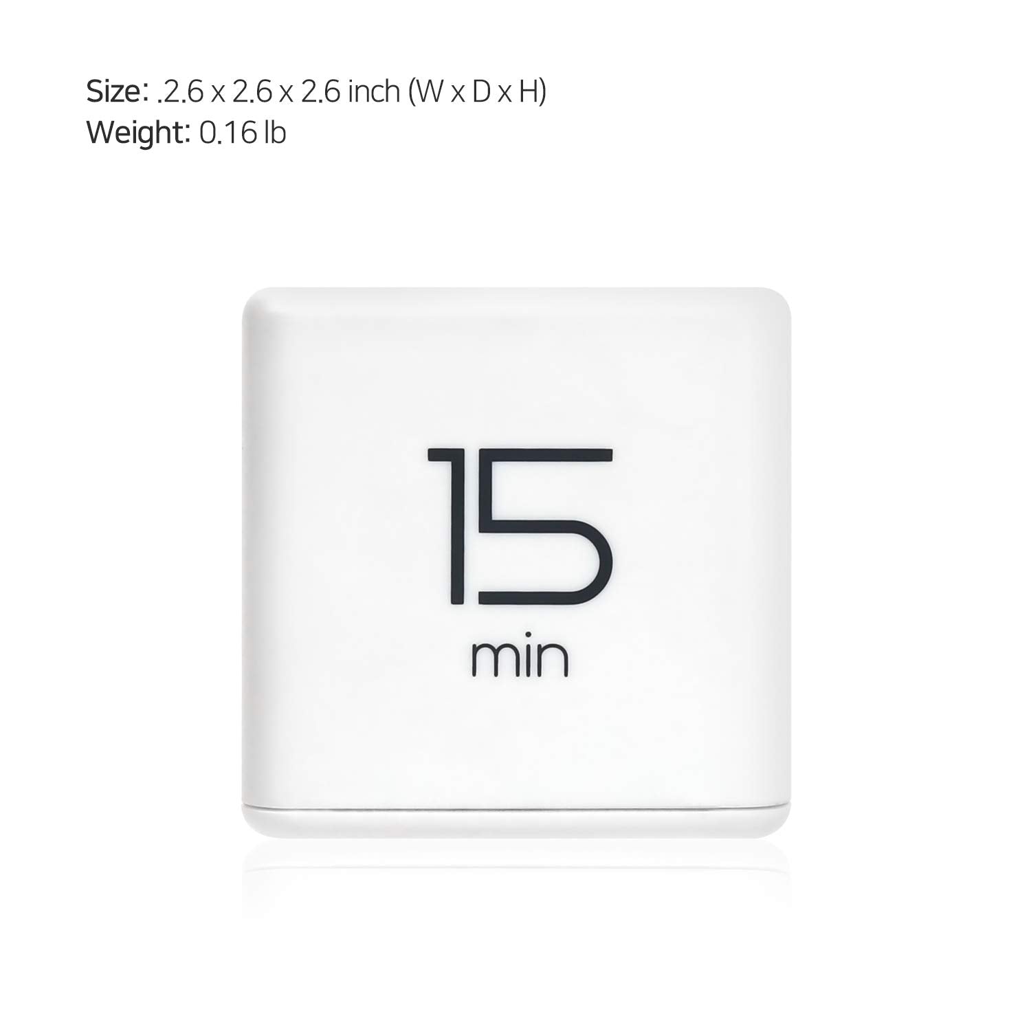 Mooas Cube Timer (White)