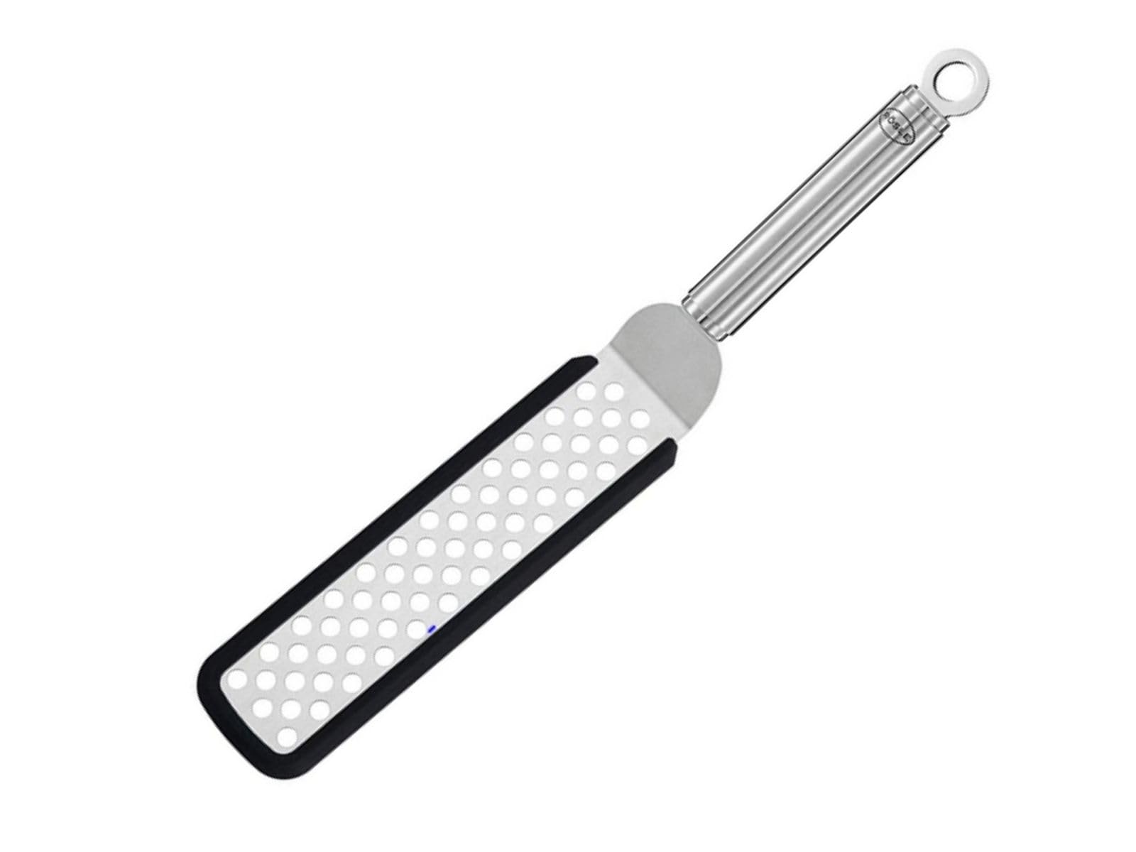 Rsle Stainless Steel Angled Spatula, 12.6inches, Long Perforated
