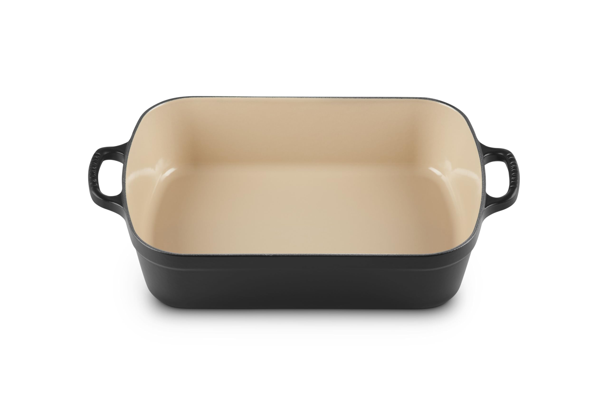 Le Creuset Enameled Cast Iron Signature Rectangular Roaster, 5.25 qt. (9.8 x 13), Licorice