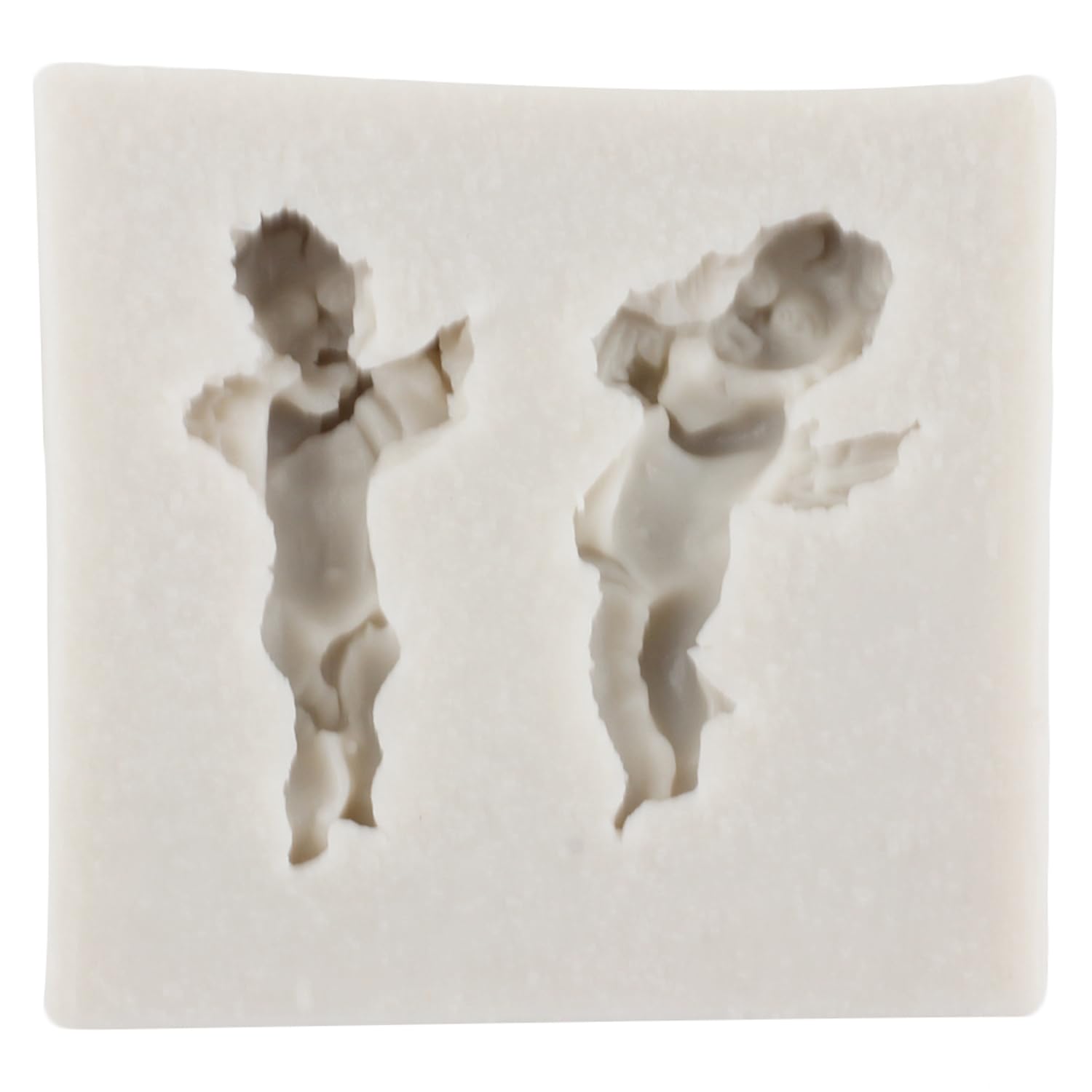 Mypracs Angel Baby Silicone Fondant Molds Cupid Candy Molds For Baby Shower Cake Decoration Cupcake Topper Chocolate Gum Paste P