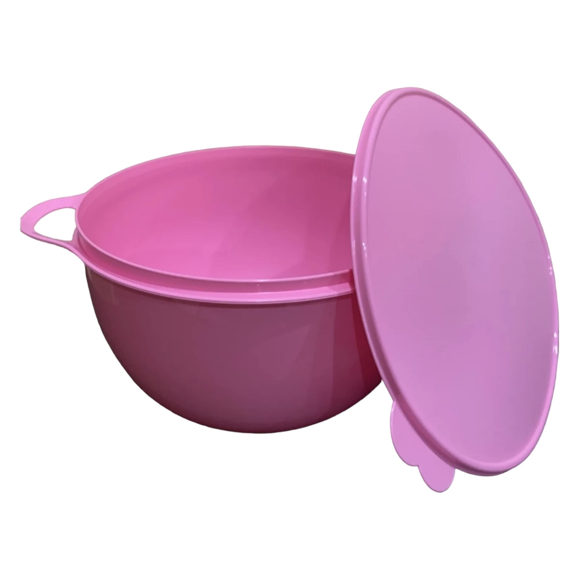 Tangdiaabbcc Thatsa Bowl Huge Big Bowl Mega 42 Cups (10L) Pink With Same Color Seal
