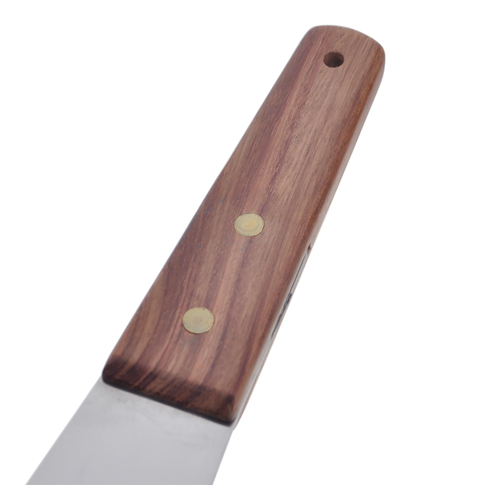 Muka Ice Cream Scoop, Stainless Steel Spade With Wooden Handle