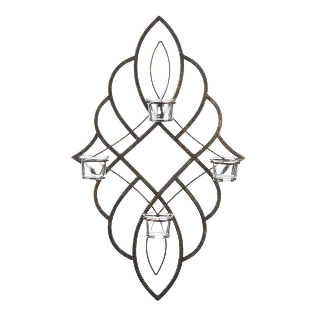Gallery of Light 10018760 Regal Candle Wall Sconce, White