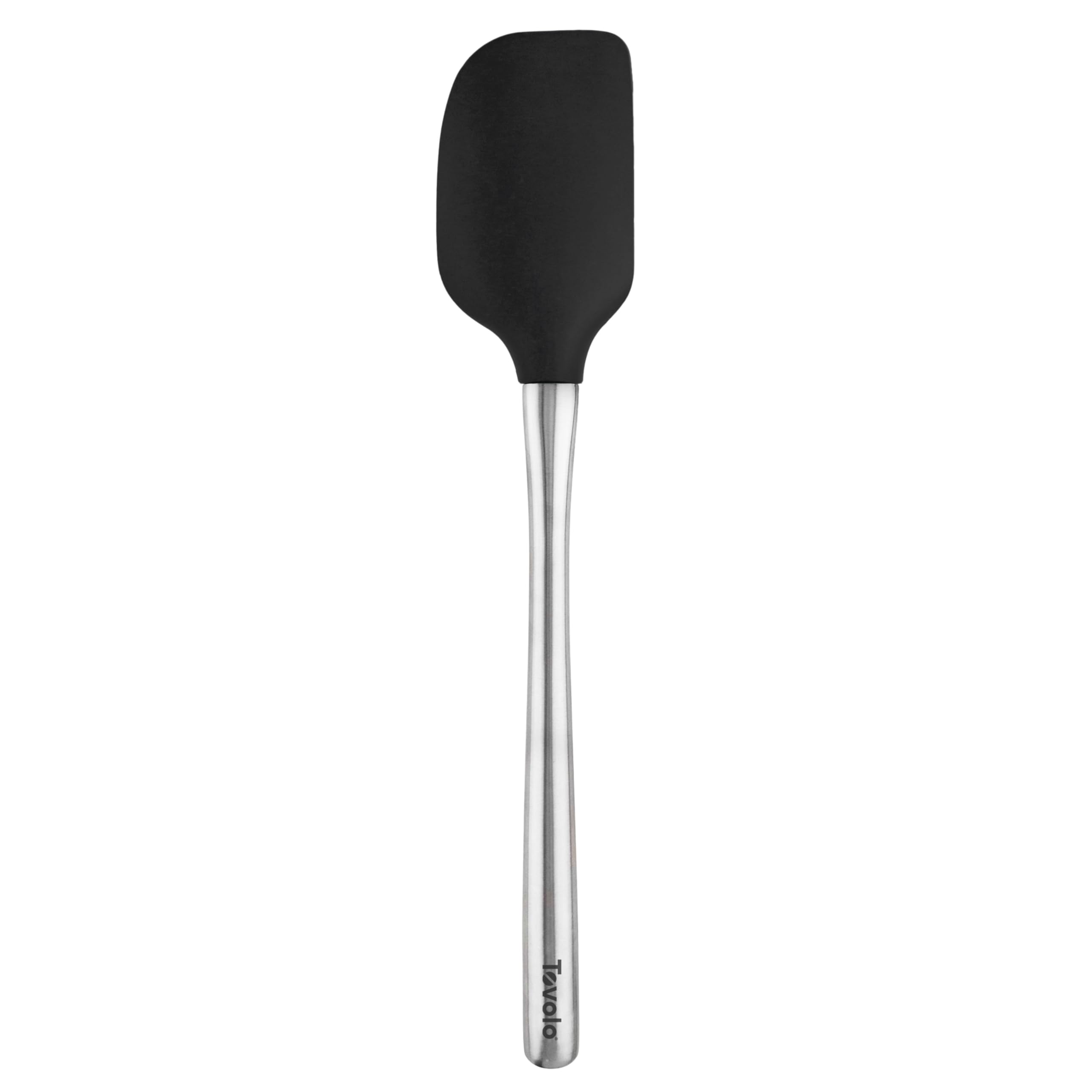 Tovolo FlexCore Silicone Spatula Metal Handle for Scraping Bowls Mixing and Baking, Dishwasher Safe Heat Resistant Stainless St