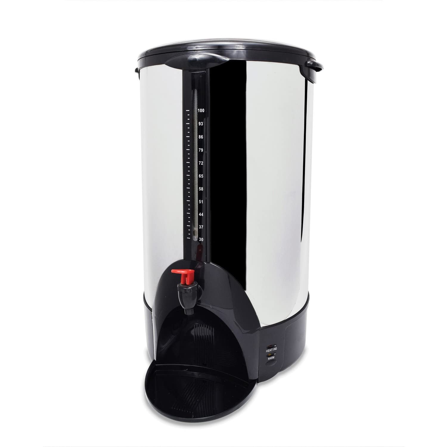 Coffee Pro CP100 URN/Coffeemaker,100 Cup,13-1/2-Inch x12-1/2-Inch x23-Inch,Stainless Steel