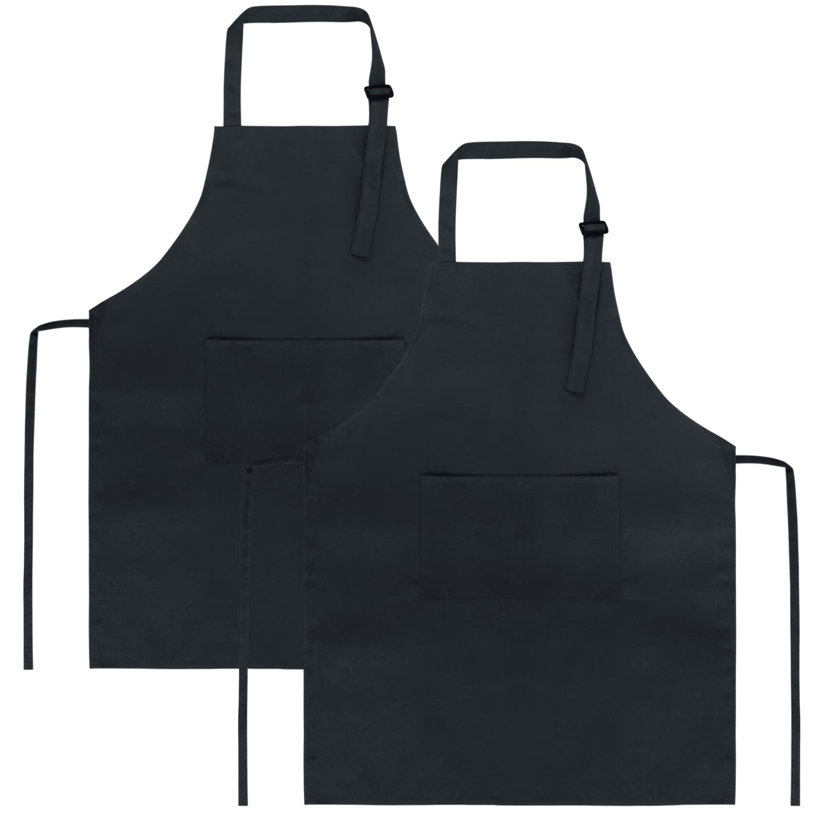 Sinland Kids Apron With Pocket 2 Pack Children Chef Apron For Cooking Baking Painting (S: 36 Years)