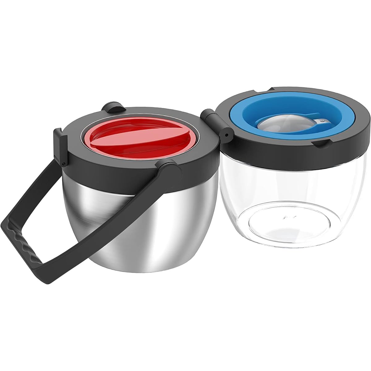 Thermos Dual Compartment Food Jar  Black