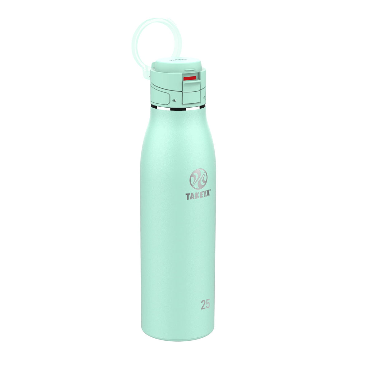 Takeya 25 Oz Traveler Stainless Steel Insulated Travel Coffee Mug With Locking Leak Proof Lid, Premium Quality, Bpa Free, Aqua
