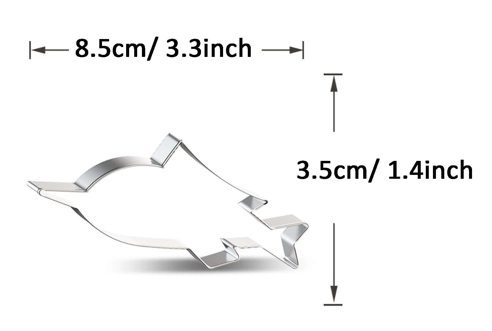Wjsyshop Sea Fish Cookie Cutter