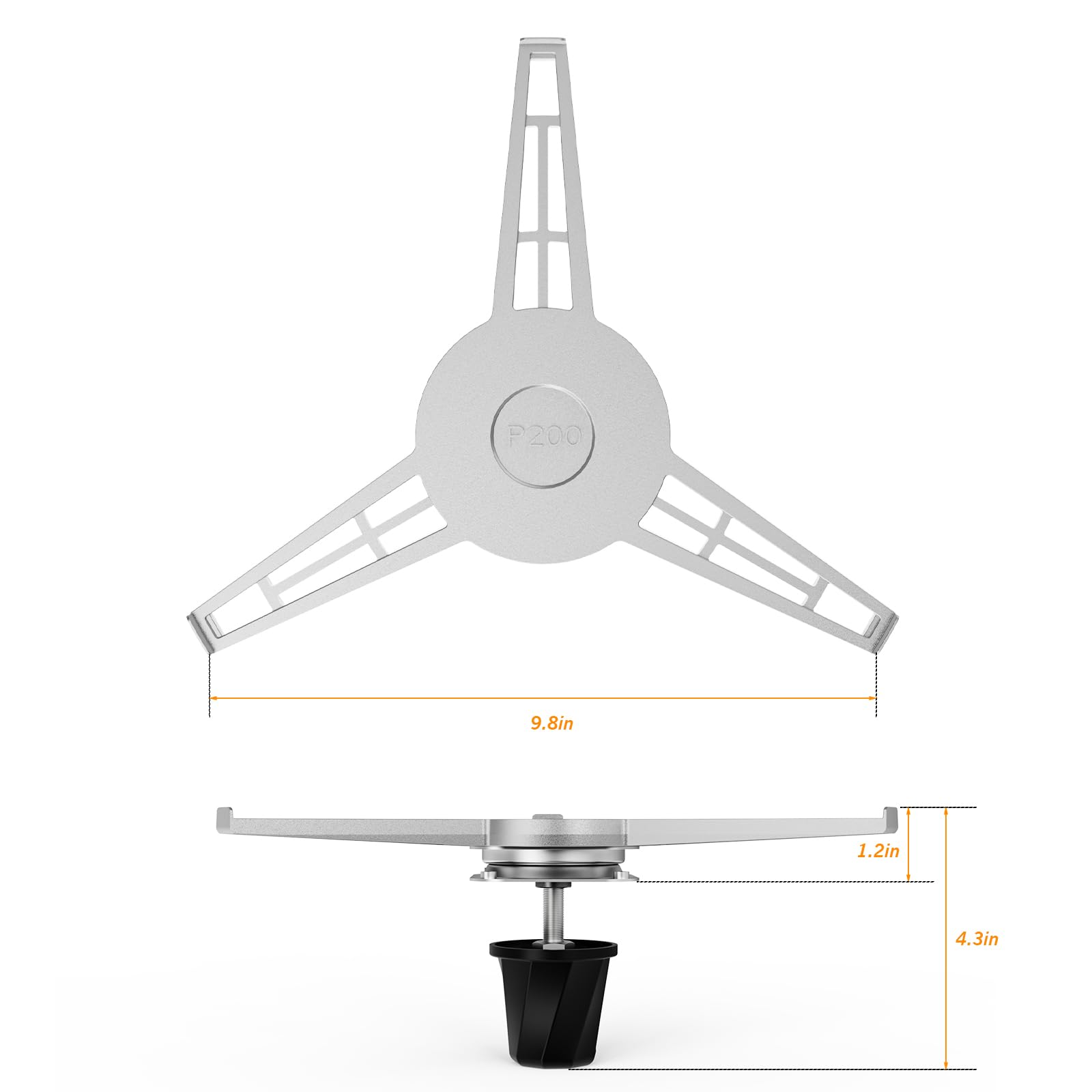 Rotary Stand Pizza Oven Accessory For Baking Pizzas