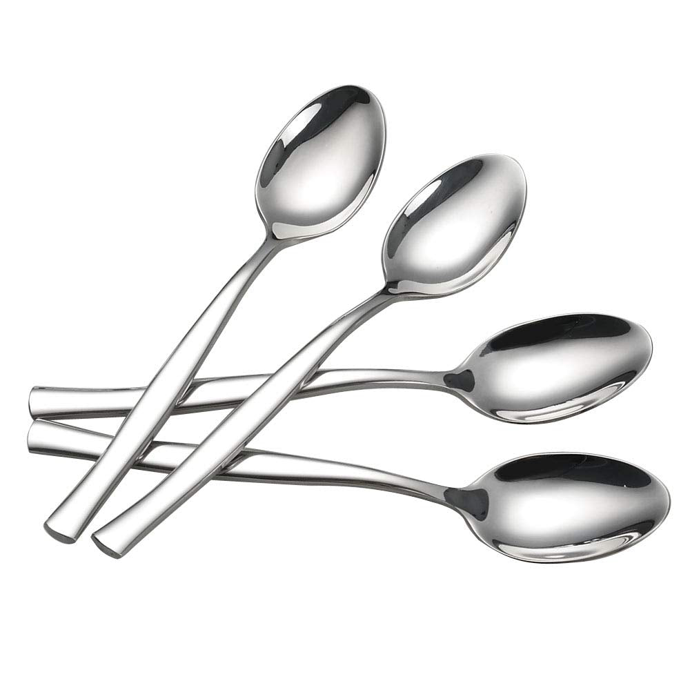 Idotry 12-Piece Stainless Steel Dinner Spoons, 7.96 Inches
