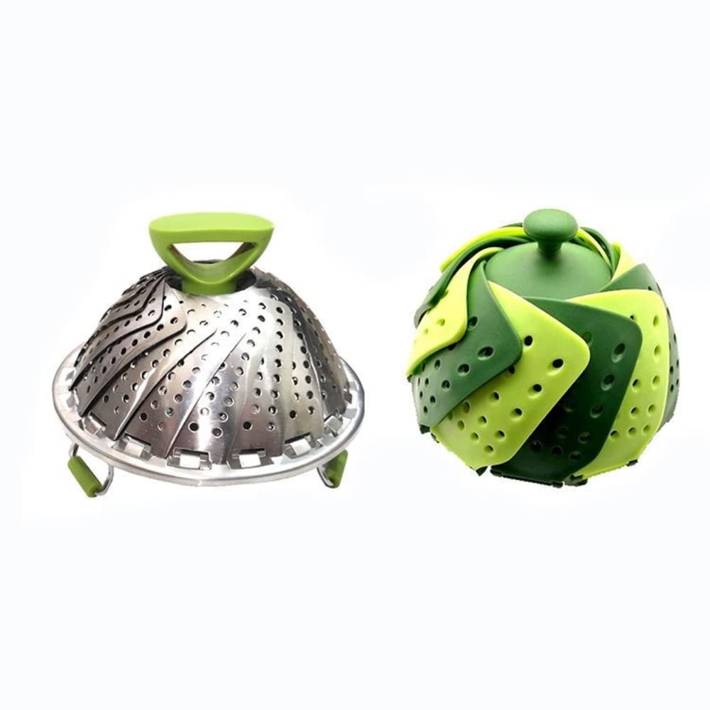 Beyondnice Collapsible Colander, Silicone Food Strainer, Vegetable And Fruit Can Foldable Strainer Colander Dishwasher, Multifun
