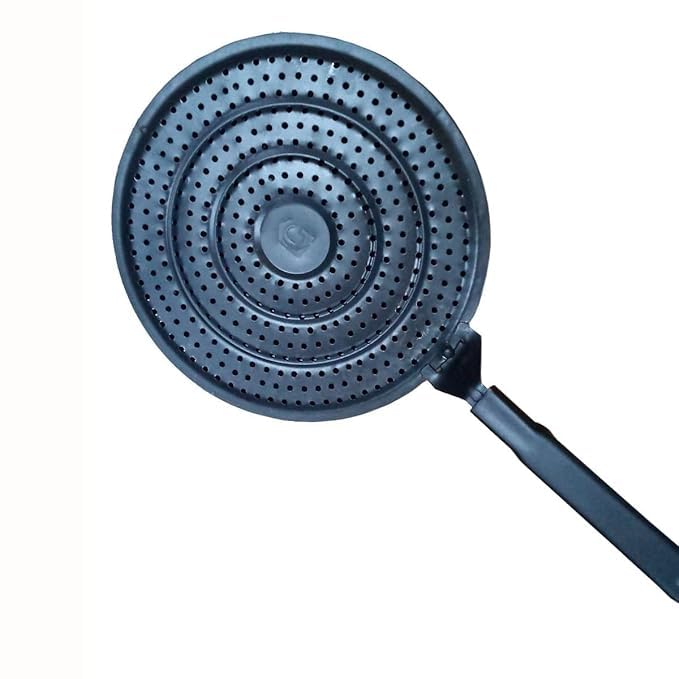 Abee Iron Hot Roast Tawa Roasting Tawa 12 Cm (Black)