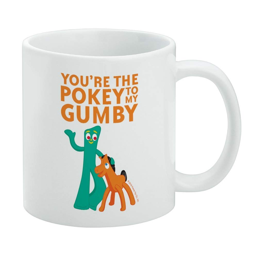 GRAPHICS & MORE You're The Pokey To My Gumby Best Friends Ceramic Coffee Mug, Novelty Gift Mugs for Coffee, Tea and Hot Drinks,
