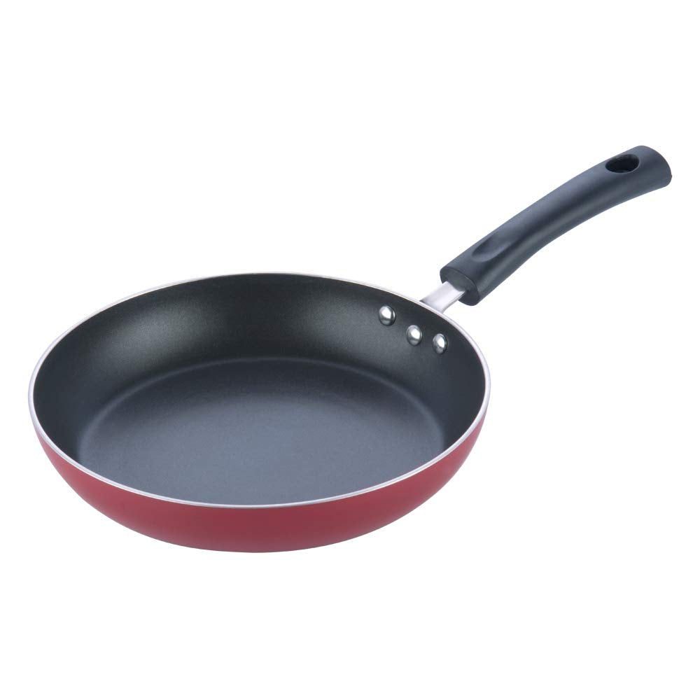 Vinod Zest NonStick Fry Pan  26 Cm With Triple Riveted And Virgin Bakelite Handle Pfoa/Heavy Metals Free (Induction And Gas St