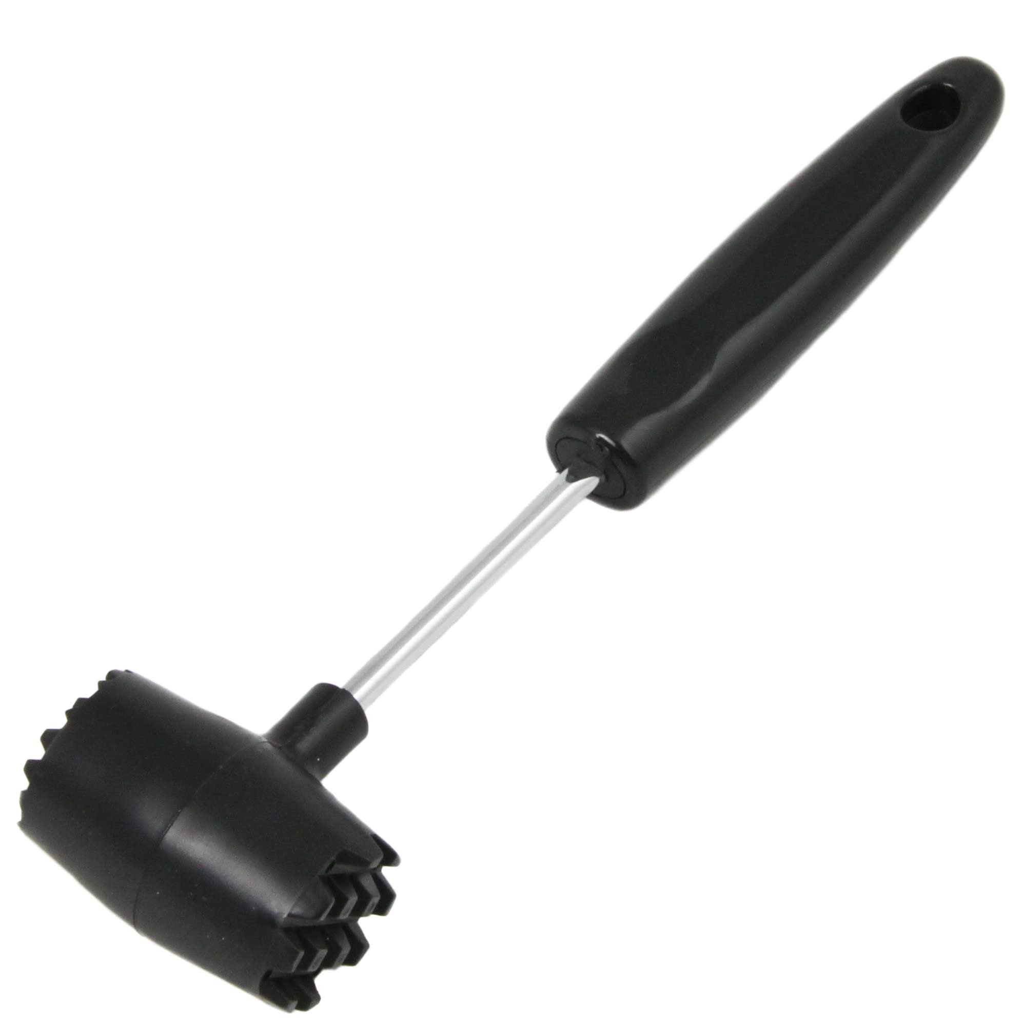 Chef Craft Select Meat Tenderizer, 9.5 Inch, Stainless Steel/Black