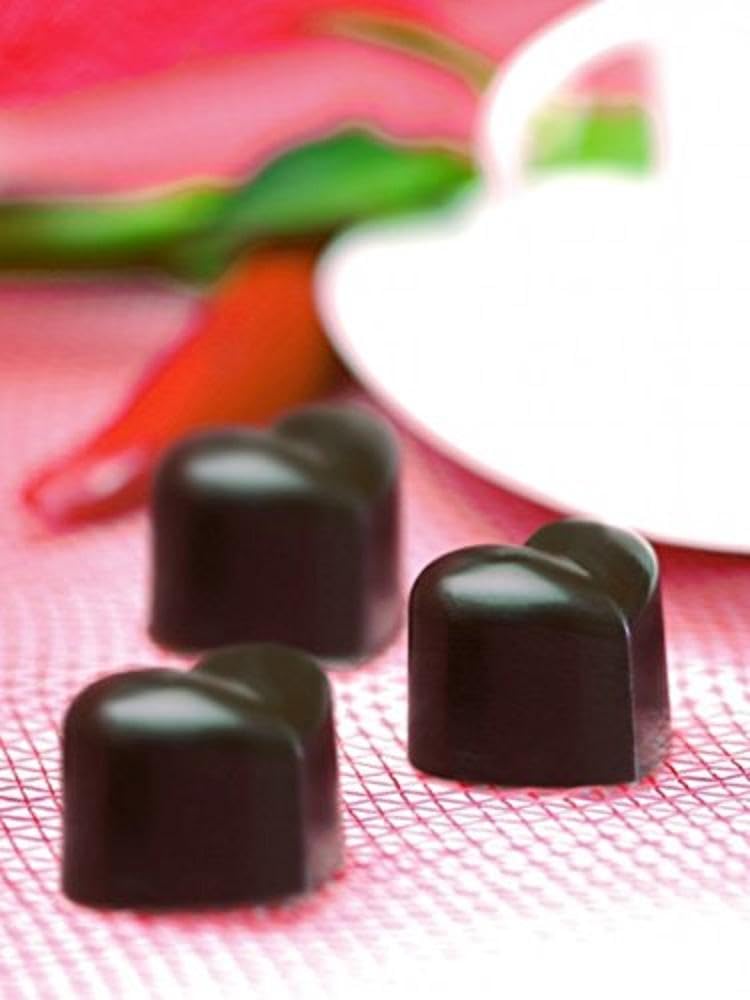 Silikomart Silicone Easy Chocolate Mold, Hearts