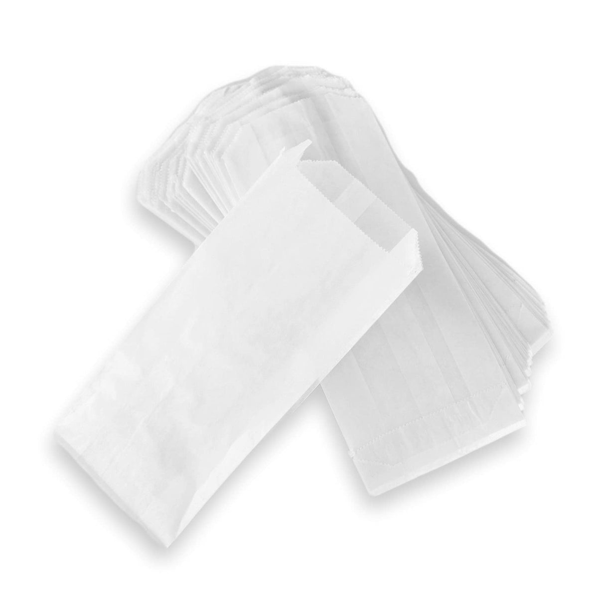 Small Glassine Treat Bags (200 Ct) For Egg Rolls, Spring Rolls, Fortune Cookies, Cookies, Brownie Bites, And More. Grease-Resist
