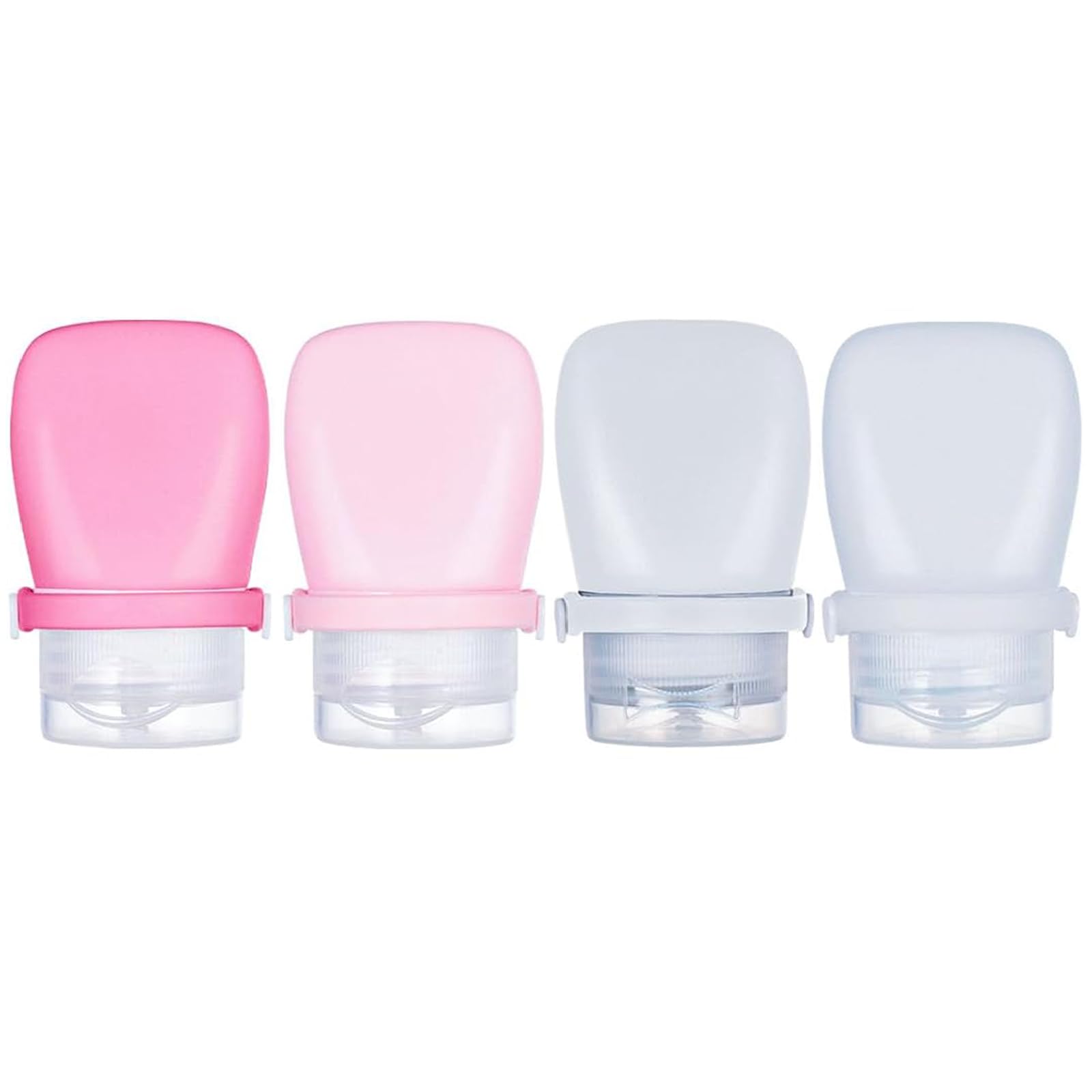 Wxoieod 1 Oz Travel Bottles, Leakproof Silicone Squeeze Bottle Mini Travel Size Container For Toiletries Lotion Shampoo And Cond