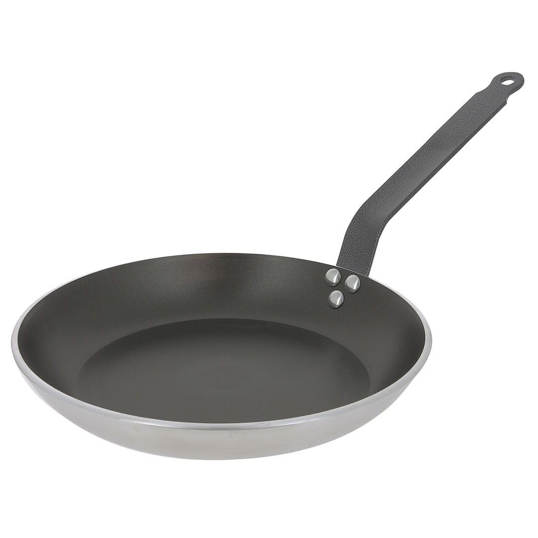 De Buyer Choc Induction Nonstick Fry Pan - 12.5    - 5-Layer Ptfe Coating - Warp & Scratch Resistant - Made In France