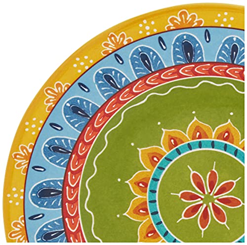 Certified International Valencia Dessert Plates (Set Of 4), 8.75'', Multicolor