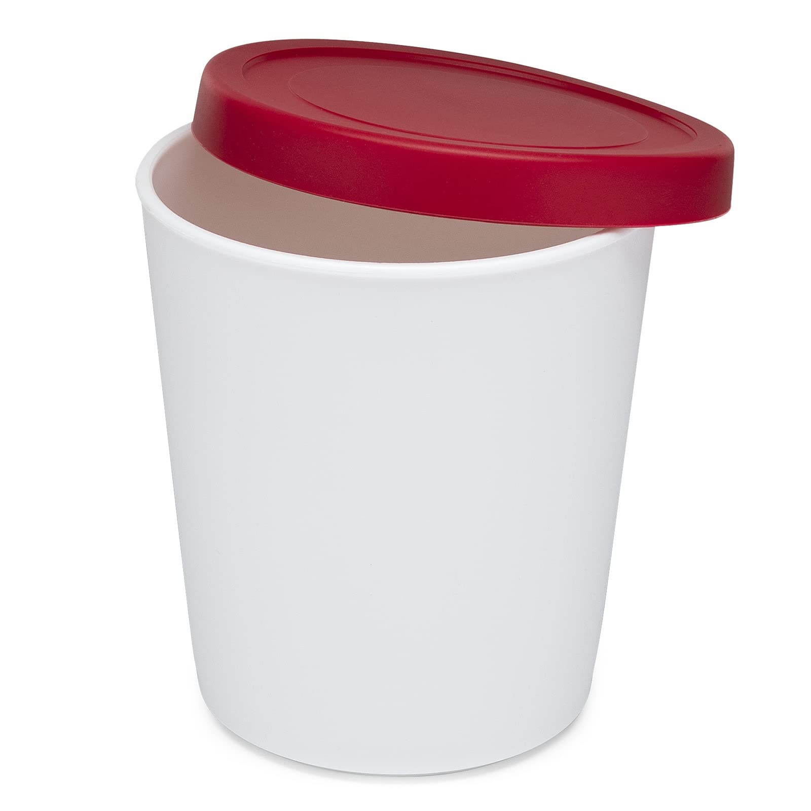 Chefwave Reusable Ice Cream Containers - Set Of 2 Leak Proof Silicone Tubs With Lids For Freezer Storage - Perfect For Storing H