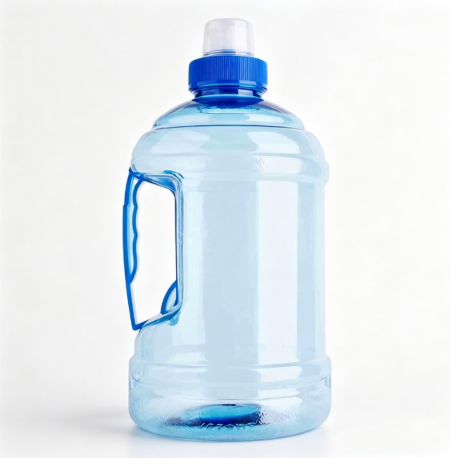 Kukyller Reusable Sport Water Jug, Sport Bottle Drinking Container Reusable Leak Proof with Handle and Nozzle for Outdoor Traini